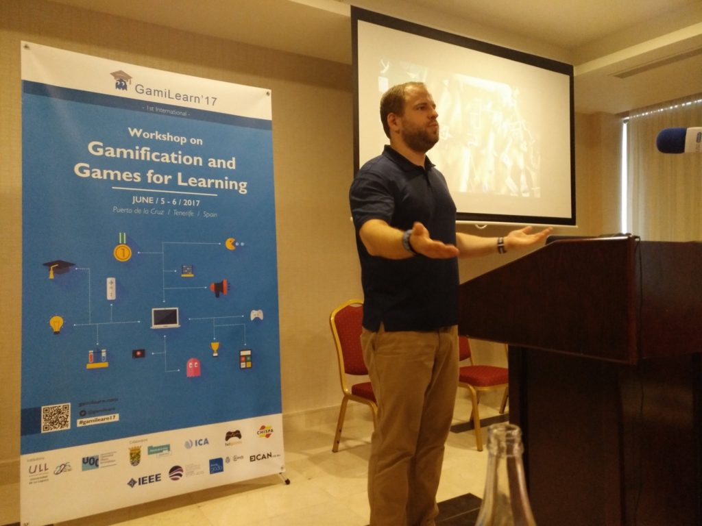 The Five Gamification Languages keynote at the GamiLearn’17 conference in Tenerife.